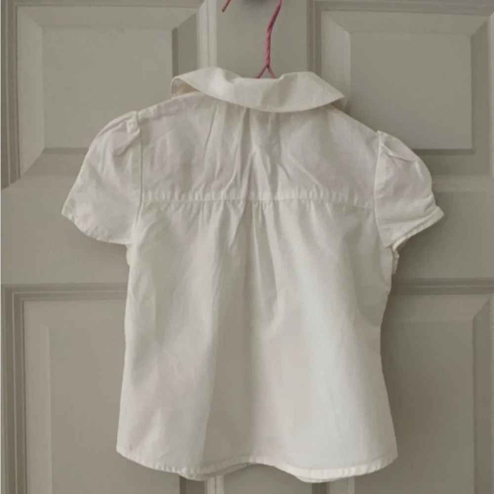 Girls Gymboree shirt and skort combo-Apple School themed Preschool size 4